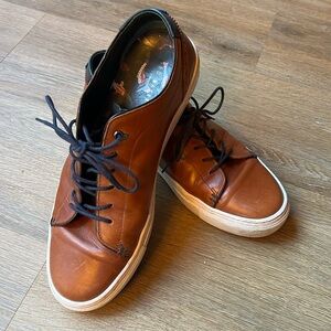 Ted Baker London Mens Leather Athletic Shoe Size 10